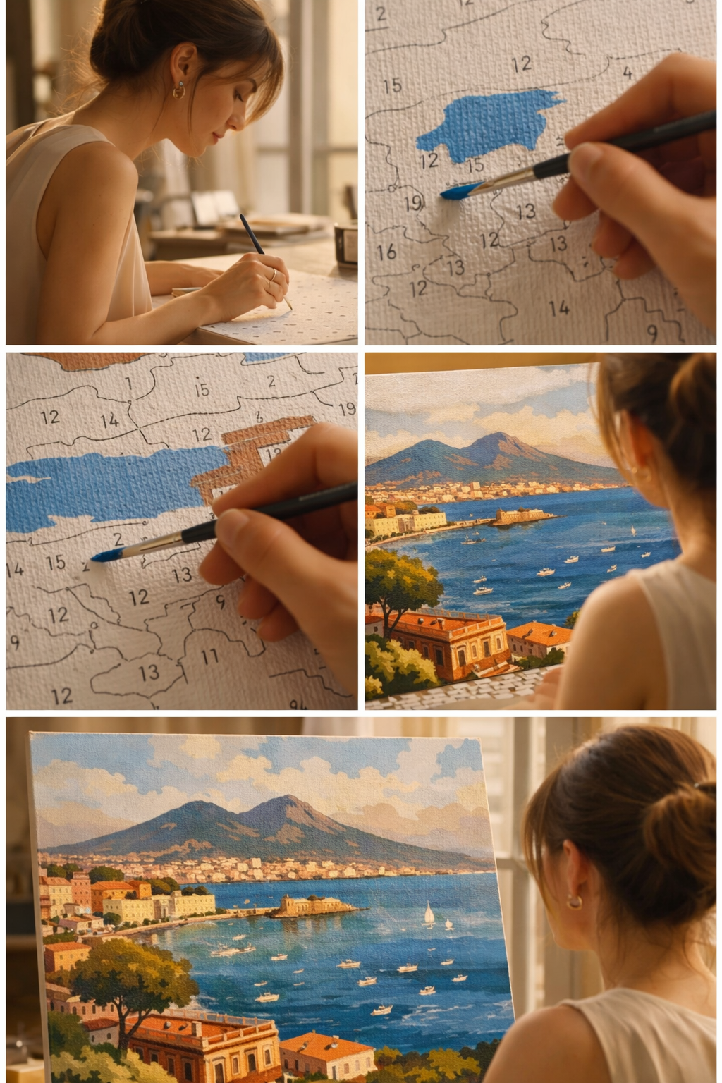 Napoli, un Colore alla Volta – Painting by Number